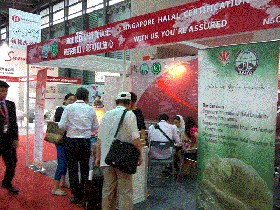 2013年上海展会现场观展客户