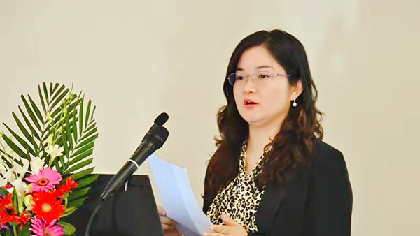2019中国上海Kosher主题论坛 雅各之星CEO杨小翠女士发表演讲